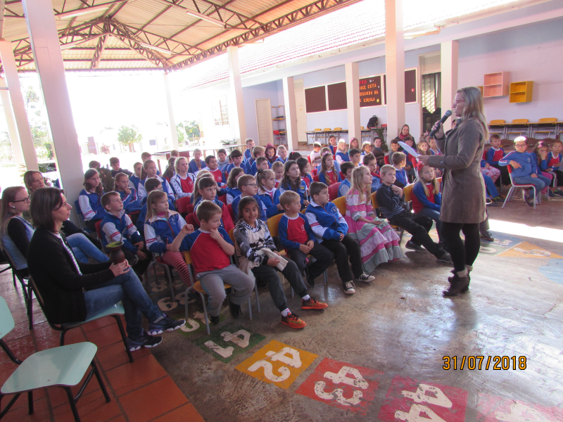 ESCOLA MUNICIPAL RUI BARBOSA  - VOLTA ÀS AULAS